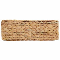 Produktbild för Tidningkorgar 2 pcs Naturfärg 39 x 14 x 25 cm Vattenhyacint