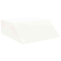 Produktbild för Ben Kudde Enfärgad Vit 63 x 52 x 19,5 cm PU skum