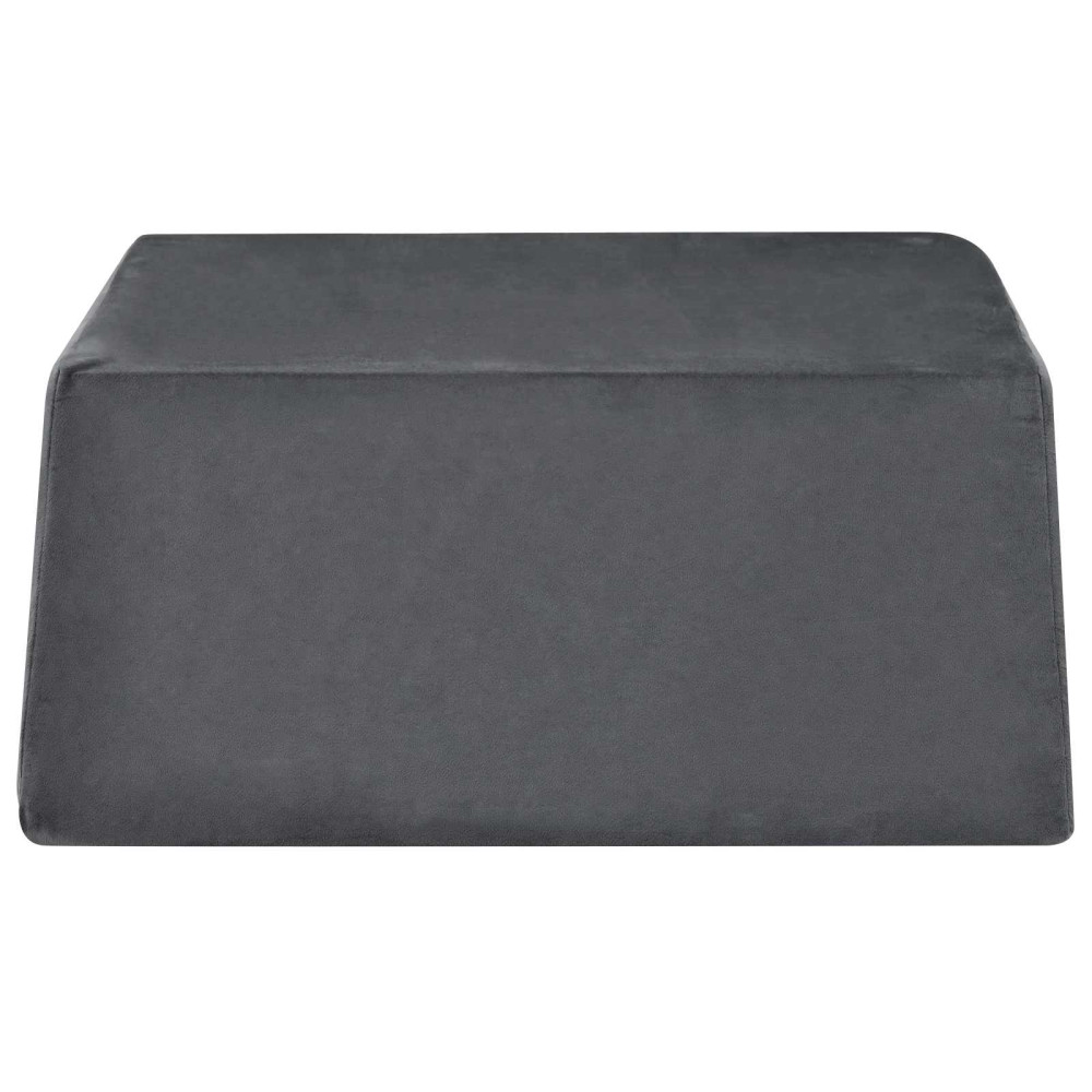 Produktbild för Ben Kudde Enfärgad Grå 63 x 52 x 19 cm PU skum