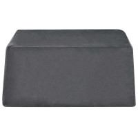 Produktbild för Ben Kudde Enfärgad Grå 63 x 52 x 19 cm PU skum