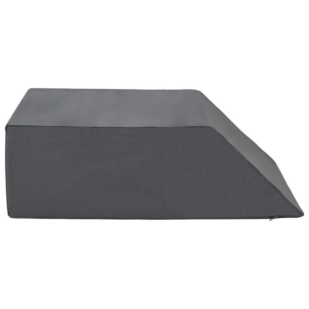Produktbild för Ben Kudde Enfärgad Grå 63 x 52 x 19 cm PU skum