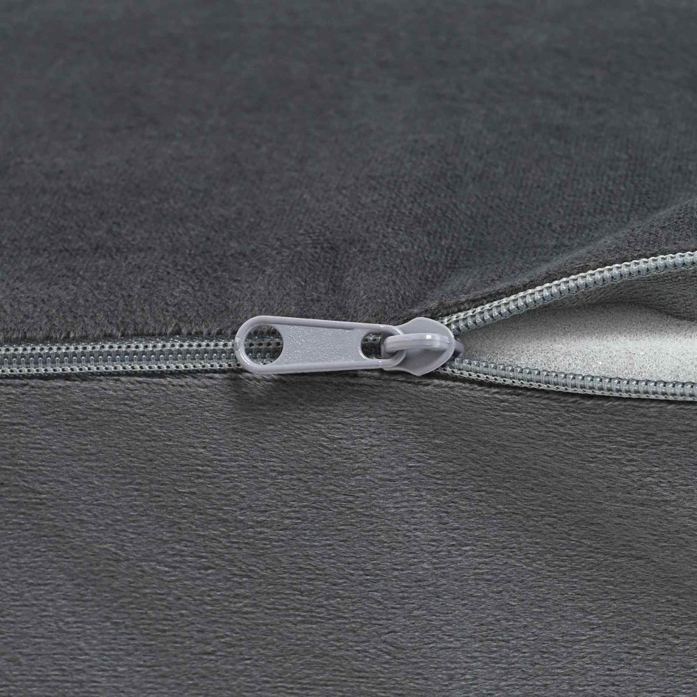 Produktbild för Ben Kudde Enfärgad Grå 63 x 52 x 19 cm PU skum