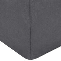 Produktbild för Ben Kudde Enfärgad Grå 63 x 52 x 19 cm PU skum