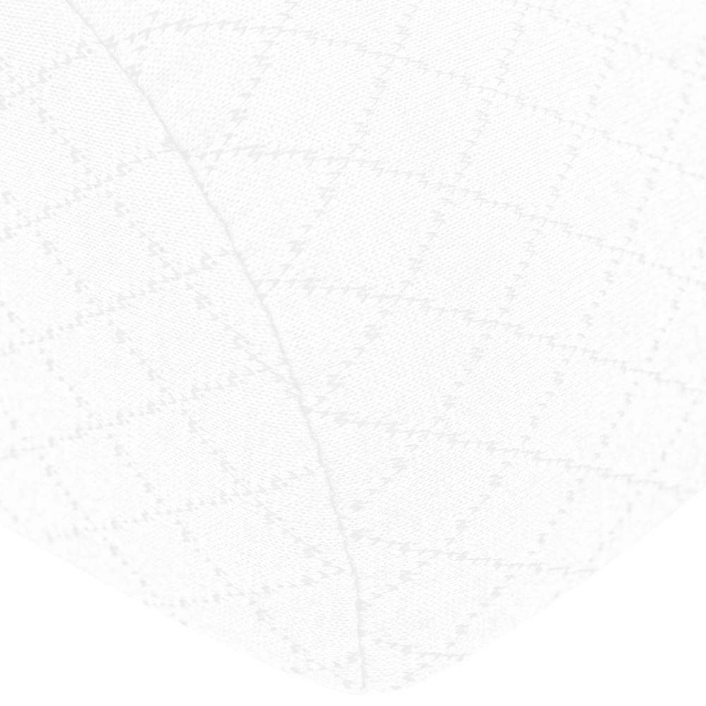 Produktbild för Ben Kudde Enfärgad Vit 52 x 20 x 12 cm Minneskum