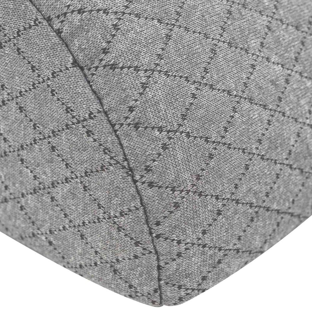 Produktbild för Ben Kudde Geometriskt Grå 52 x 20 x 11 cm Minneskum