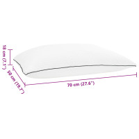 Produktbild för Shread sovkudde Vit 70 x 50 x 18 cm Minneskum