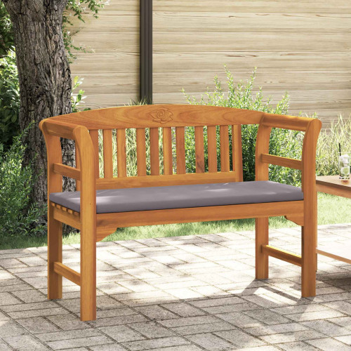 vidaXL Rosabänk Naturlig 114 x 46 x 82,5 cm Massivt Akaciaträ