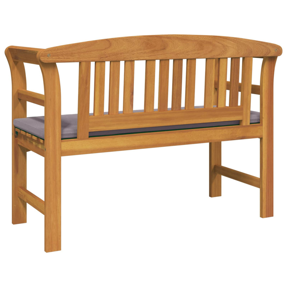 Produktbild för Rosabänk Naturlig 114 x 46 x 82,5 cm Massivt Akaciaträ