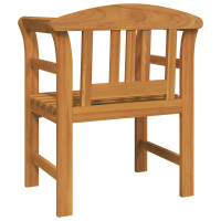 Produktbild för Rosabänk Naturlig 68,5 x 46 x 82,5 cm Massivt Akaciaträ