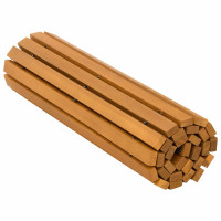 Produktbild för Badmatta Brun 80 x 50 cm Massivt Akaciaträ
