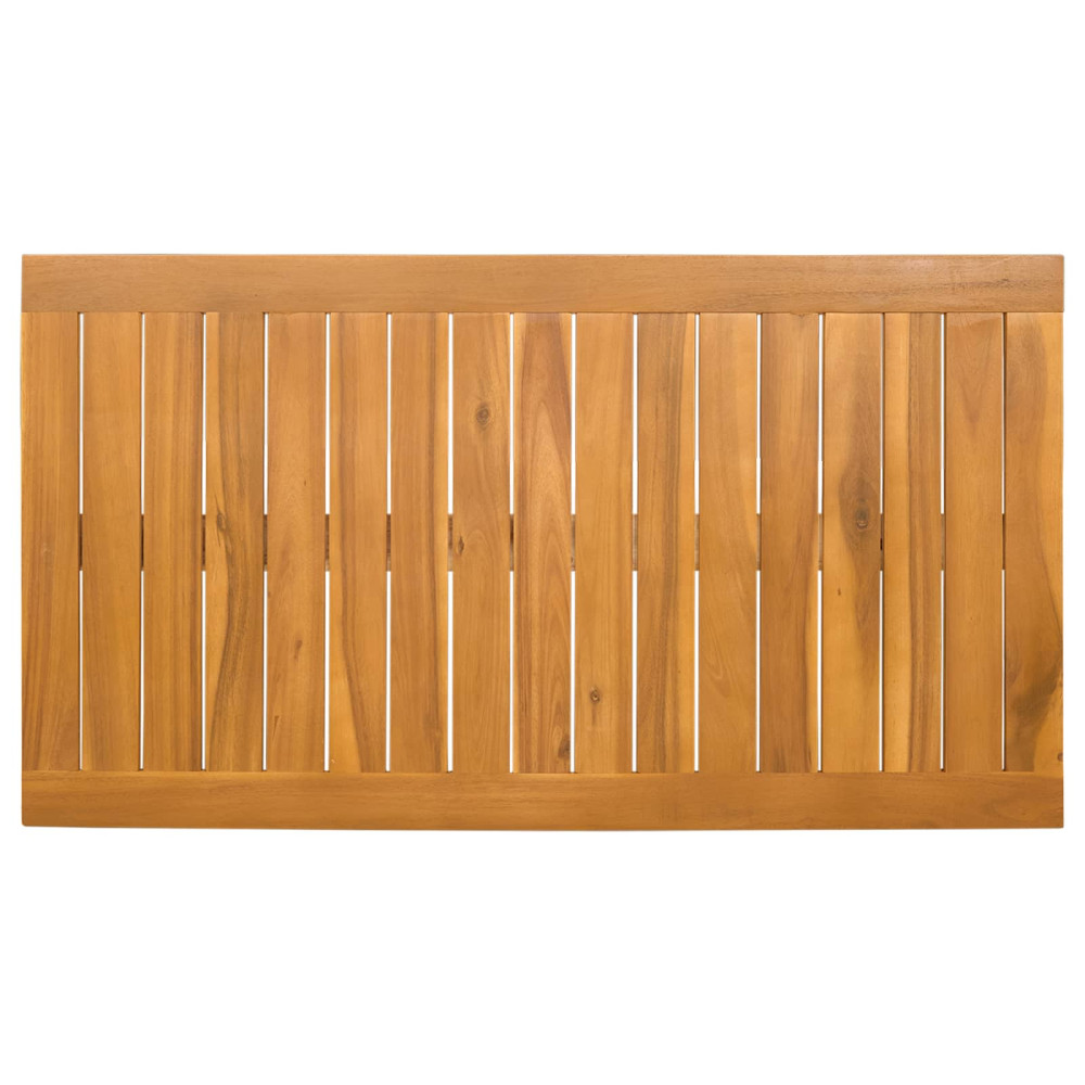 Produktbild för Badmatta Enfärgad Brun 100 x 55 cm trä