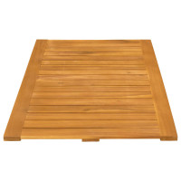 Produktbild för Badmatta Enfärgad Brun 100 x 55 cm trä