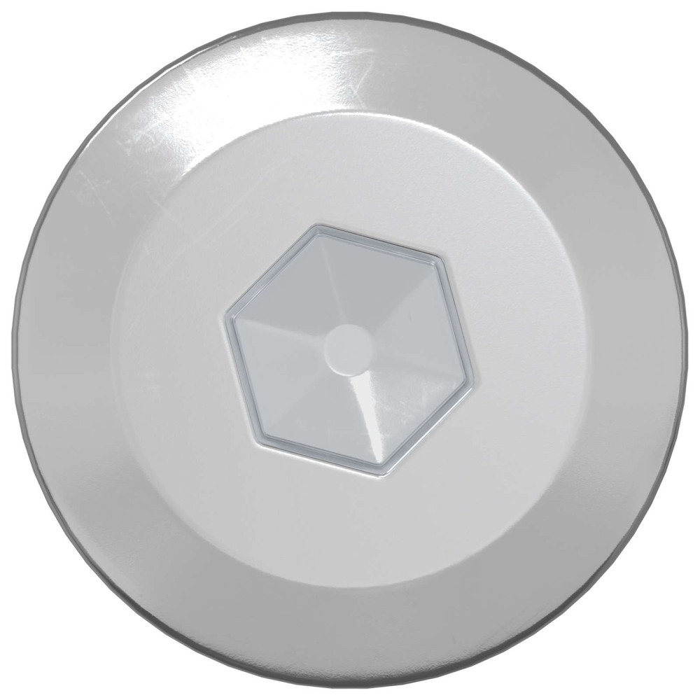 Produktbild för Träskruvar 12 pcs Silver M6 x 70 mm Stål