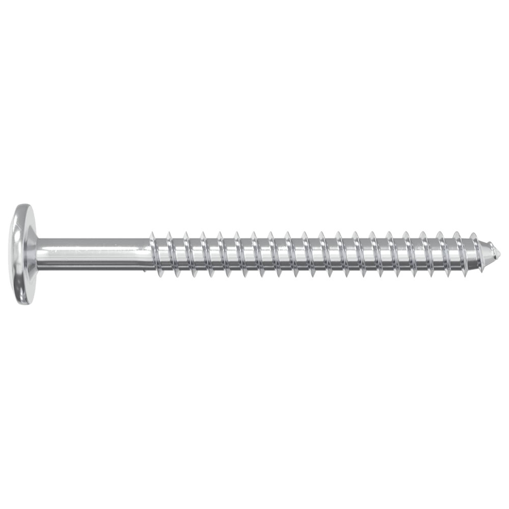 Produktbild för Träskruvar 1350 pcs Silver Stål