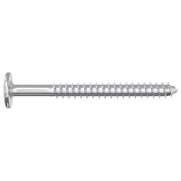 Produktbild för Träskruvar 1350 pcs Silver Stål