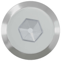 Produktbild för Möbelskruvar 2 pcs Silver M6 x 60 mm Stål