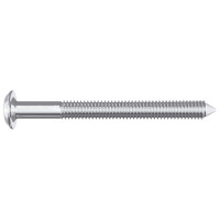 Produktbild för Möbelskruvar 2 pcs Silver M6 x 60 mm Stål