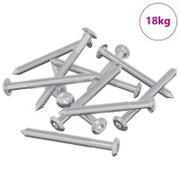 Produktbild för Möbelskruvar 1600 pcs Silver Stål