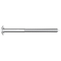 Produktbild för Möbelskruvar 2 pcs Silver M6 x 70 mm Stål