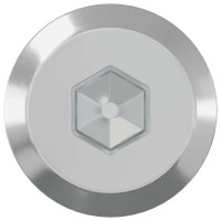 Produktbild för Möbelskruvar 1200 pcs Silver Stål