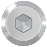 Produktbild för Möbelskruvar 1000 pcs Silver Stål
