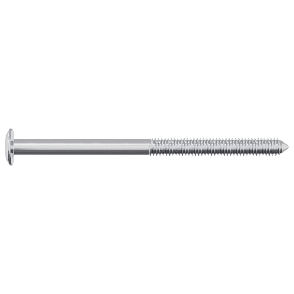 Produktbild för Skruv 2 pcs Silver M6 x 85 mm Stål