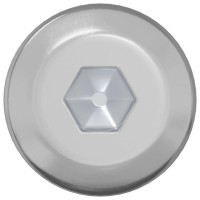 Produktbild för Skruv 800 pcs Silver M6 x 120 mm Stål