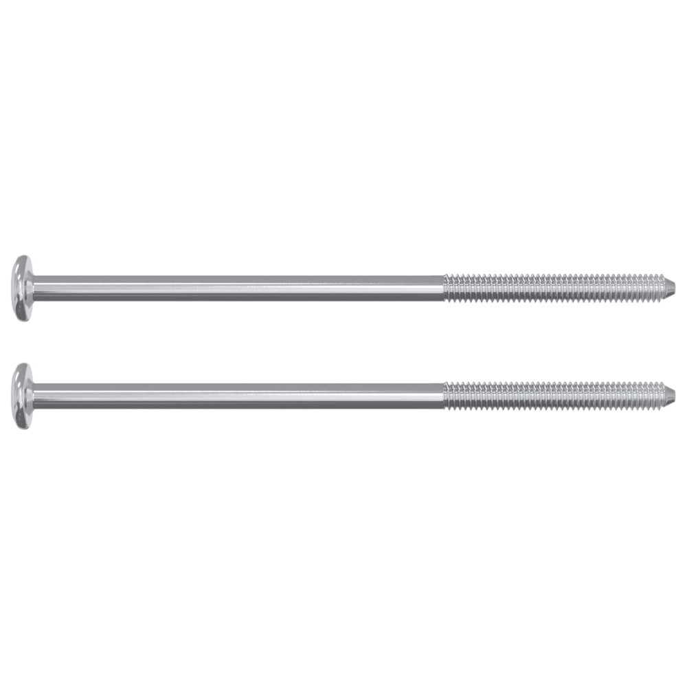 Produktbild för Skruv 800 pcs Silver M6 x 120 mm Stål