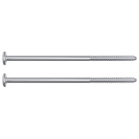 Produktbild för Skruv 800 pcs Silver M6 x 120 mm Stål