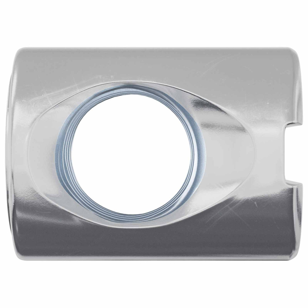 Produktbild för Fatmutter 2 pcs Silver M6 x 13 mm Järn