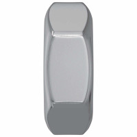 Produktbild för Sexkantig mutter 2 pcs Silver m8 Metall