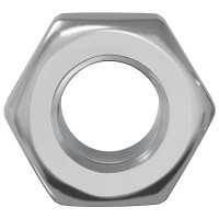 Produktbild för Sexkantig mutter 12 pcs Silver m8 Metall