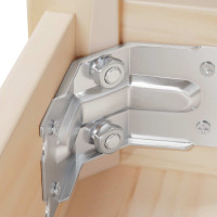 Produktbild för Sexkantig mutter 12 pcs Silver m8 Metall