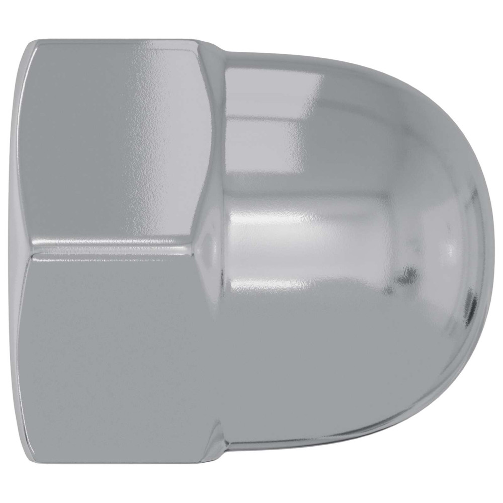 Produktbild för Sexkantiga ekollonnötter 3913 pcs Silver Metall