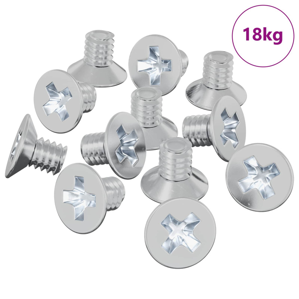 Produktbild för Försänkta huvudsättningar 32727 pcs Silver Järn