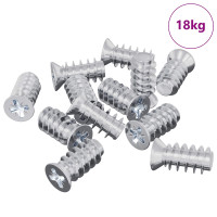 Produktbild för Skruv 10909 pcs Silver M6 x 12 mm Järn