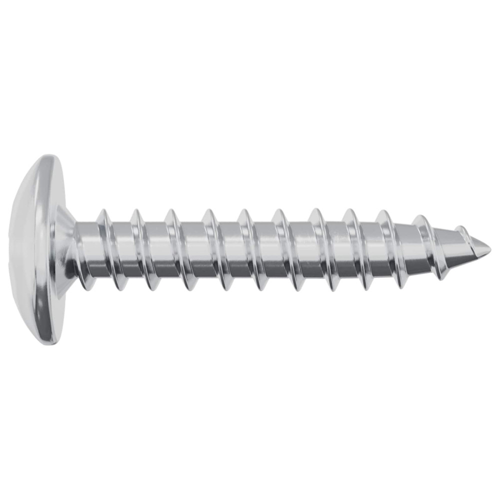 Produktbild för Självgängande spik 2 pcs Zinkbelagd 4 x 20 mm Stål