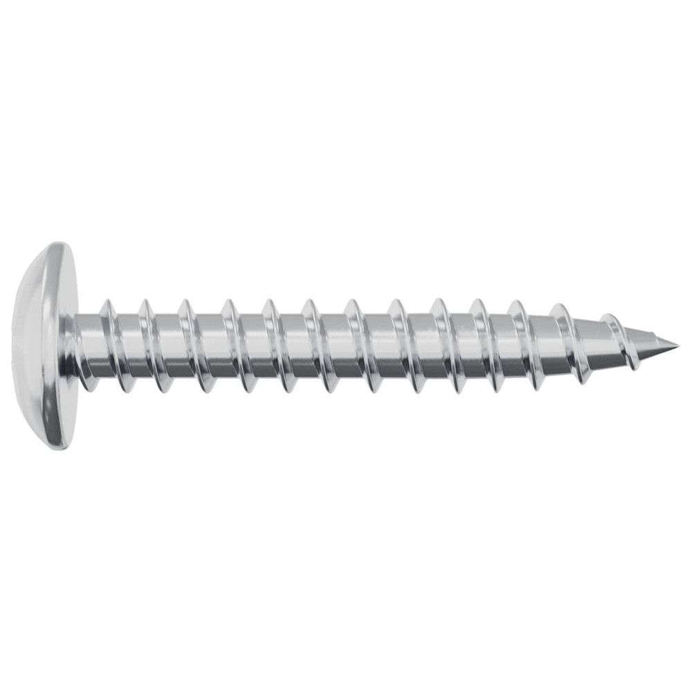Produktbild för Självgängande spik 2 pcs Zinkbelagd 4 x 25 mm Stål