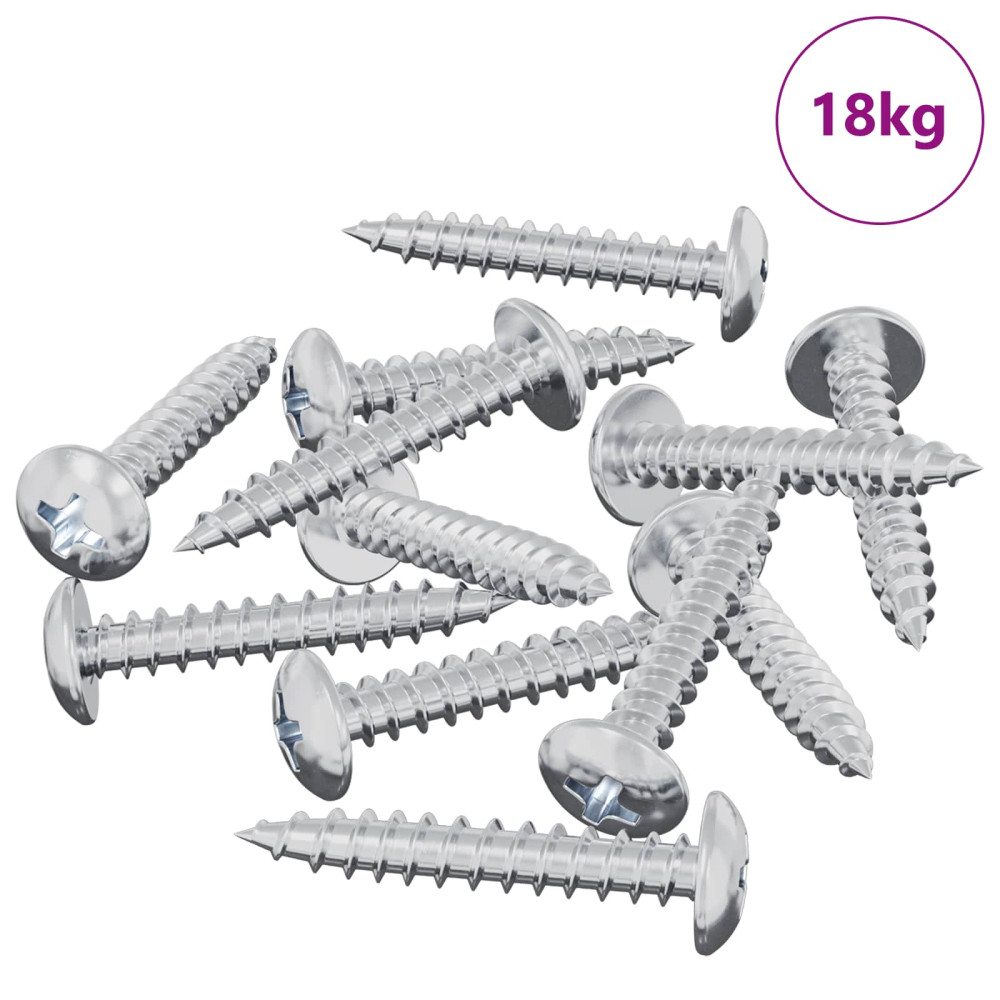 Produktbild för Självgängande spik 9231 pcs Zinkbelagd Stål