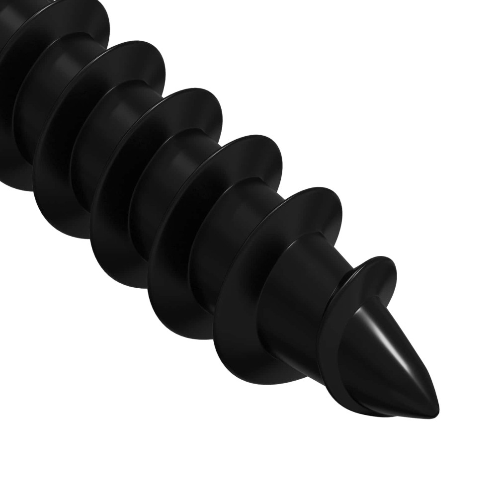 Produktbild för Självgängande spik 12 pcs Svart 4 x 25 mm Stål