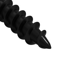 Produktbild för Självgängande spik 12 pcs Svart 4 x 25 mm Stål