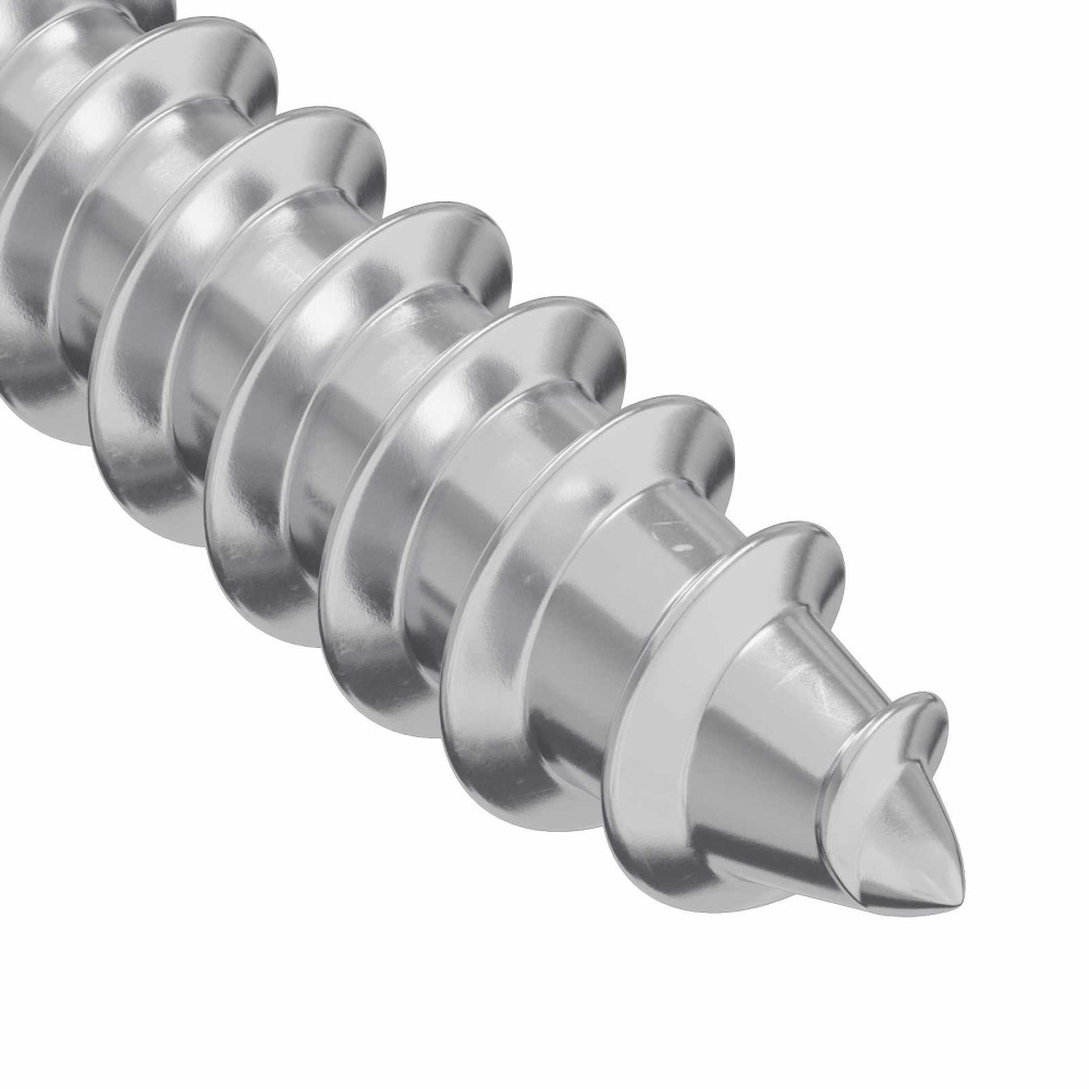 Produktbild för Skruv 12 pcs Silver M4 x 16 mm Stål