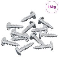 Produktbild för Skruv 13636 pcs Silver M4 x 16 mm Stål