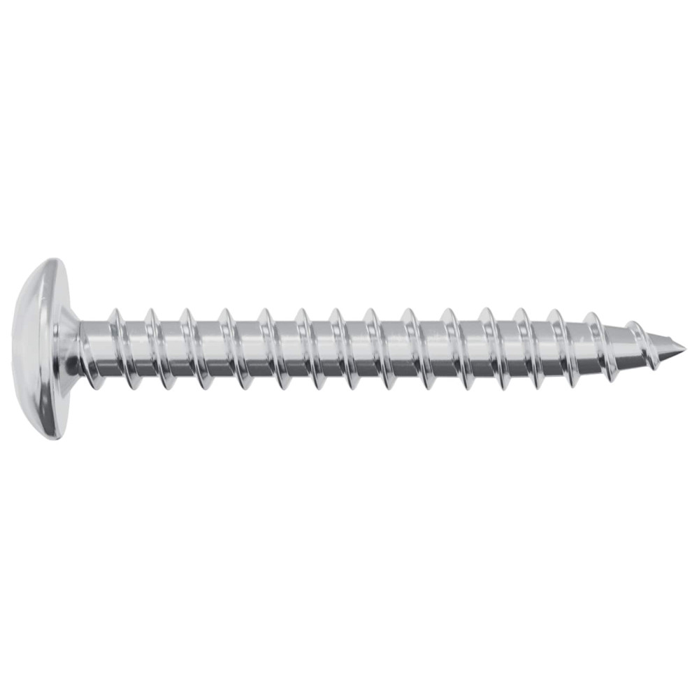 Produktbild för Träskruvar 8451 pcs Silver Stål