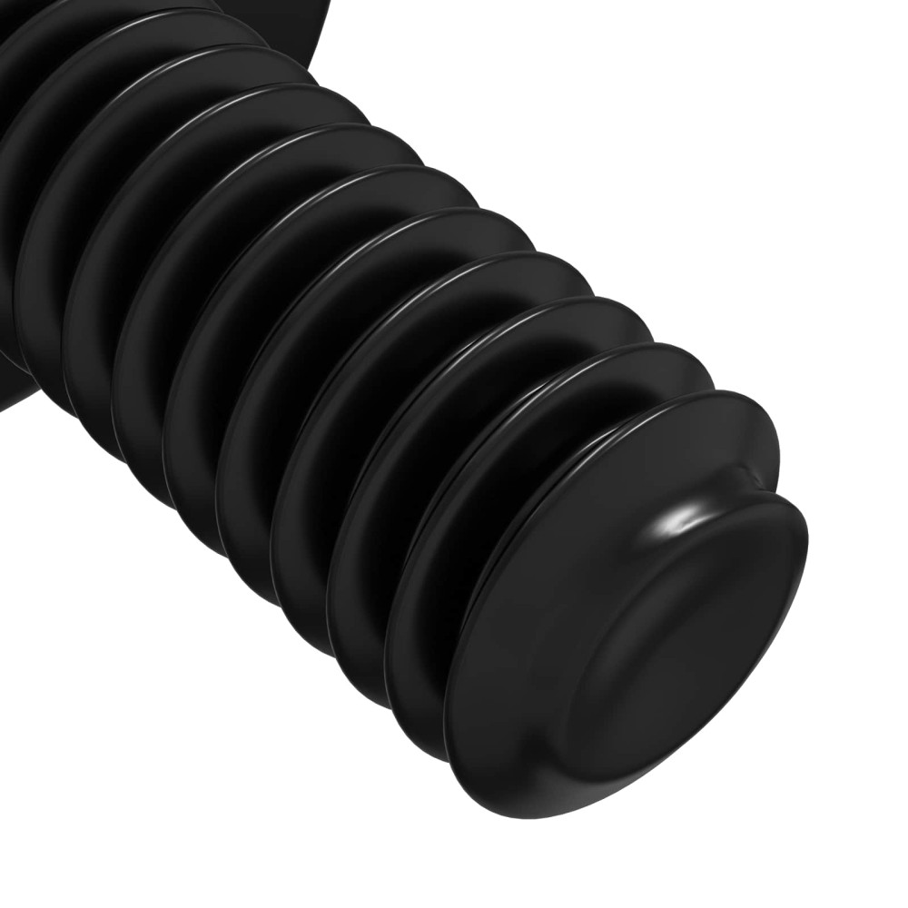 Produktbild för Hylsskruvar 8182 pcs Svart M4 x 10 mm Järn
