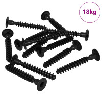 Produktbild för Hylssfranskruv 5143 pcs Svart Järn