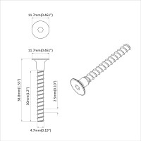 Produktbild för Hylssfranskruv 5143 pcs Svart Järn