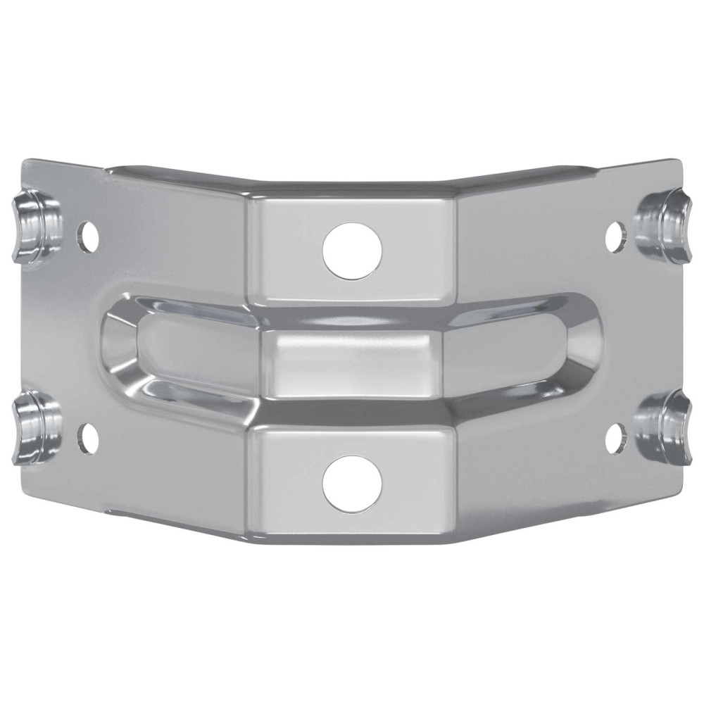 Produktbild för Fäste 12 pcs Zinkbelagd 106 x 55 x 1,5mm Stål