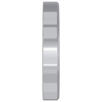 Produktbild för Fjädrande tvätt 2 pcs Vit 13 x 1 mm Järn