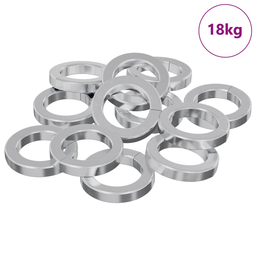 Produktbild för Fjädrande tvätt 15929 pcs Vit Järn